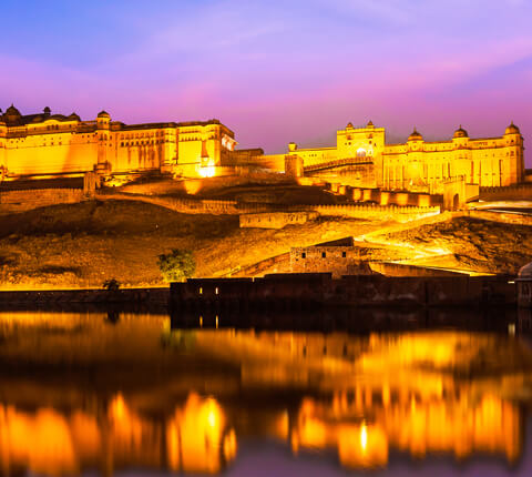 Amer Fort Courtyards